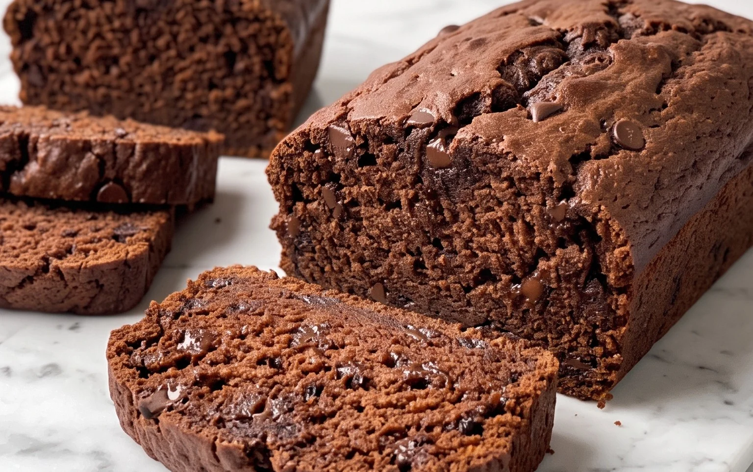 Moist Decadent Chocolate Zucchini Bread Recipe